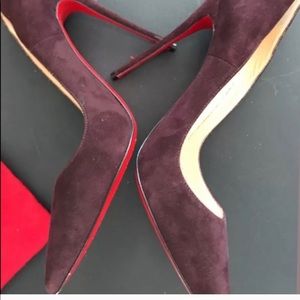 Well loved burgundy so Kate